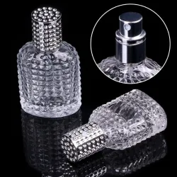 Refillable glass bottle for perfume with atomizer 30 ml - 50 mlPerfumes