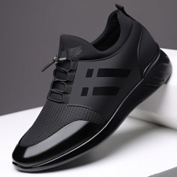 Fashionable men's sneakers - breathable - genuine leatherShoes