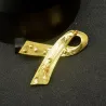 Breast cancer support - crystal broochBrooches