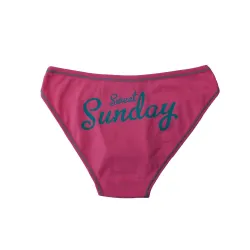 Sexy bomullstruser - print hver ukedag - 7 stk