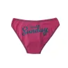 Sexy bomullstruser - print hver ukedag - 7 stk