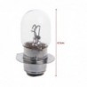Motorcycle light bulb - white - T19 P15D-25-1 - DC 12V - 35W - halogen - double filamentHalogen lights