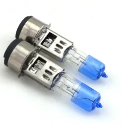 Motorcycle light bulb - BA20D - 50W - 12V - 2 piecesLights