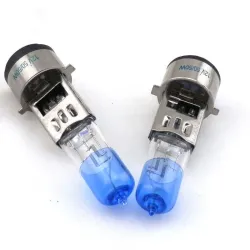 Motorcycle light bulb - BA20D - 50W - 12V - 2 piecesLights