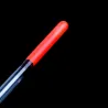 Fishing floats - clear floating stem - tubes kits - 20 pieces
