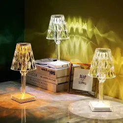 Crystal night light - LED - USB / battery powered