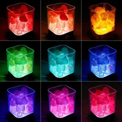 Crystal salt lamp - negative ion light - USB