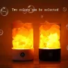 Crystal salt lamp - negative ion light - USB