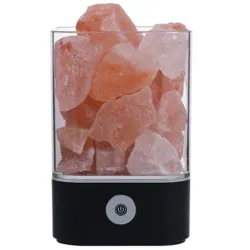 Crystal salt lamp - negative ion light - USB