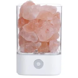 Crystal salt lamp - negative ion light - USB