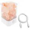 Crystal salt lamp - negative ion light - USB
