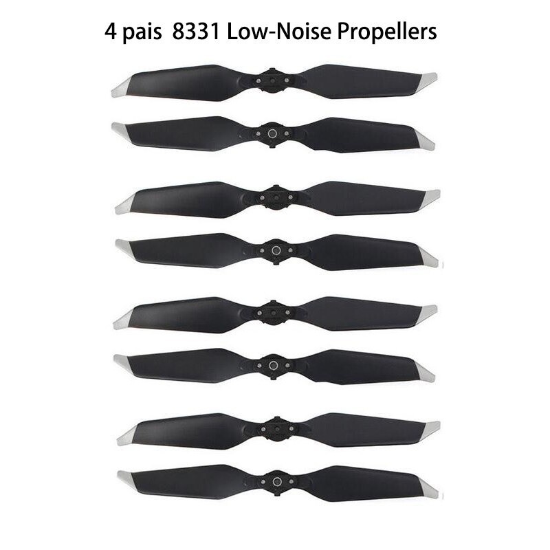 8331F - propellers - low noise - quick release - for DJI Mavic Pro / Mavic Pro Platinum - 4 pairsPropellers