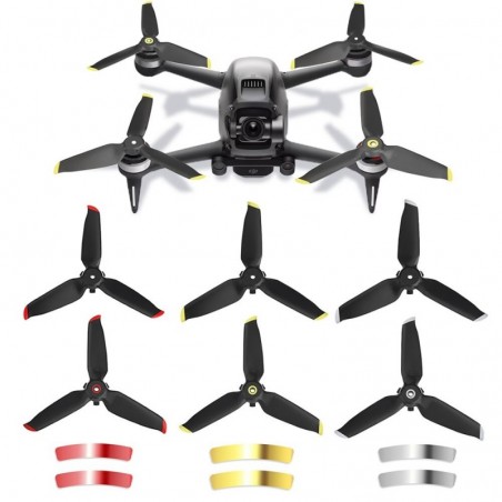 Three-leaves propellers - quick release - noise reduction - for DJI FPV Combo DronePropellers