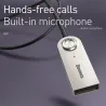 Baseus BA01 - USB cable - wireless adapter - Bluetooth - 3.5 AUX jack - hands free - microphoneAudio