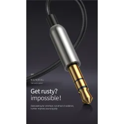 Baseus BA01 - USB cable - wireless adapter - Bluetooth - 3.5 AUX jack - hands free - microphoneAudio
