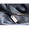 Baseus BA01 - USB cable - wireless adapter - Bluetooth - 3.5 AUX jack - hands free - microphoneAudio