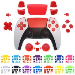 Full silicone set - for PS5 Controller - L1 / R1 / L2 / R2 / D-pad / thumbstick capAccessories