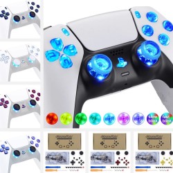 Illuminated D-Pad Thumbstick - 7 colors - 9 modes - DTF - LED - for PS5 Controller - set with toolsRepair parts