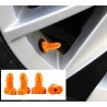 Car tire wheel valves - luminous caps - penis shaped - 4 piecesValve caps
