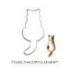 Cookie cutter - aluminum mold - cat / fox / heart shapedBakeware