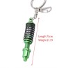 Car shock absorber - metal keychain