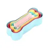 Cookie cutter mold - bone shaped - stainless steel - 5 piecesBakeware