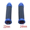 Motorcycle handlebar grips - rubber covers - 22mm / 24mmHand Grips & End