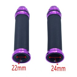 Motorcycle handlebar grips - rubber covers - 22mm / 24mmHand Grips & End