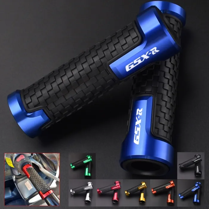 GSXR - motorcycle handlebar grips - universal - 22mm