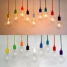 E27 - ceiling lamp holder - socket - silicone rope - 90cmLighting fittings