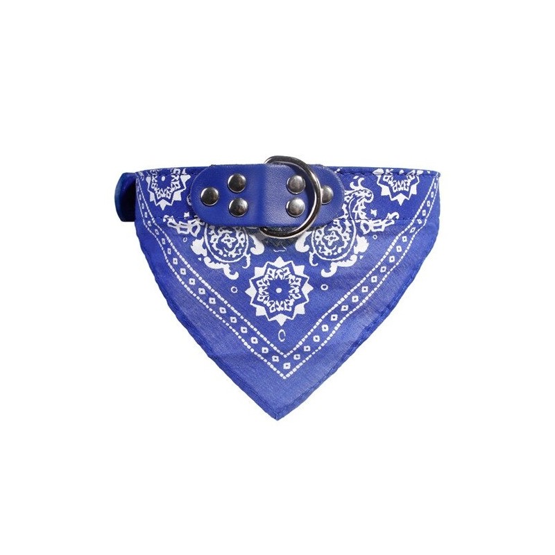 Adjustable collar with scarf - for dogs / cats / pets