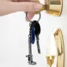 Keychain with mini vernier calliperKeyrings
