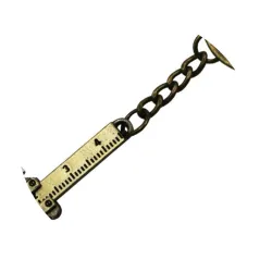 Keychain with mini vernier calliperKeyrings