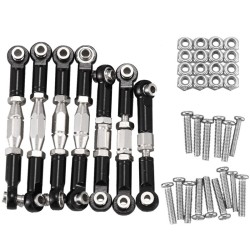 Metal linkage servo - pull rod steering tie rod set - for WLtoys 144001 1/14 RC carsR/C car
