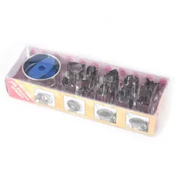 Cookie cutters - stainless steel - 12 piecesBakeware