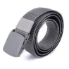 Anti theft belt - with hidden zipper - unisex - 120cm