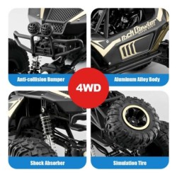 RC car - 4WD Off-road Buggy - 2.4G remote control - 1:8 - 50cmCars