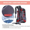 Waterproof nylon backpack - climbing / hiking / travel bag - unisexBackpacks