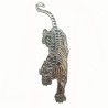 3D tiger - car sticker - chrome emblem - soft PVC - waterproofStickers