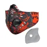 Antibacterial face mask - sports / cycling / windproof / dustproof - with activated carbon filter