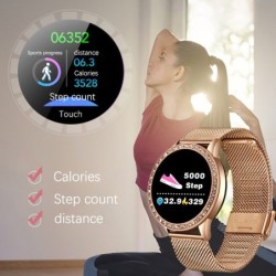 LIGE - Smart Watch - color screen - full touch - fitness tracker - blood pressure - waterproof - unisexSmart-Wear