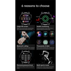 HUAWEI - Smart Watch - waterproof - fitness tracker - Bluetooth - Android IOS
