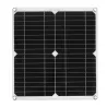 Solar panel - 100W - dual 12V/5V USB - with controller - waterproof - battery charger