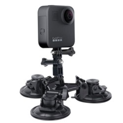 Car window suction cup - 1/4" tripod - adapter - mount for GoPro / SJCAM Xiaomi Yi 4K