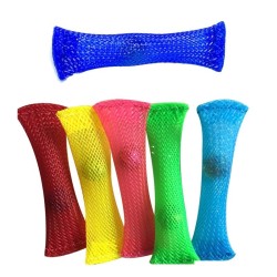Squeeze fidget toy - anti-stress - net tube with marble ballFidget Spinner