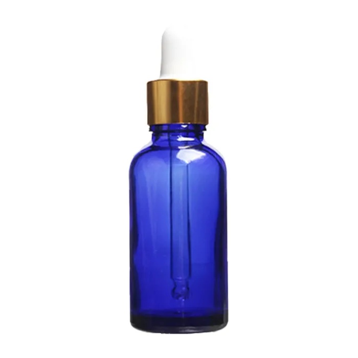 Tom glassflaske - parfymebeholder - med dropper