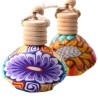 Mini empty colorful bottle - for fragrances - home / car air freshener - with screw cap - hanging rope - 12mlPerfumes