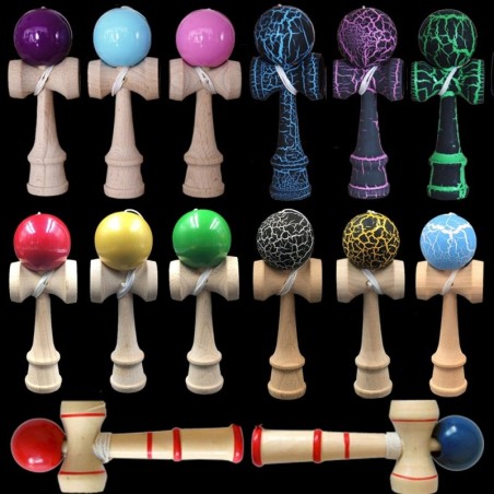 Wooden Kendama toys - juggling ball - stress relief / educational toy - for adult / children - 12cmFidget Spinner