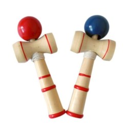Kendama-leker i tre - sjongleringsball - stressavlastning / pedagogisk leke - for voksne / barn - 12 cm