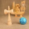 Kendama treleker - fargerik sjongleringsball - stressavlastning / pedagogisk leke - for voksne / barn - 18 cm